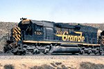 Rio Grande SD45 DRGW #5326 westbound near Summit
